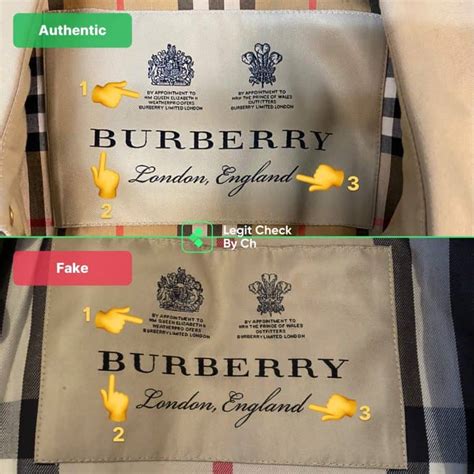 burberry london england tag